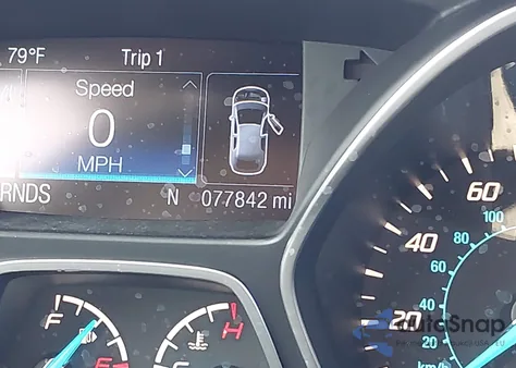 2016 Ford Escape Se из США, поврежденный, VIN 1FMCU9GX8GUA37367